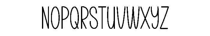 Cupcake Handmade Font UPPERCASE