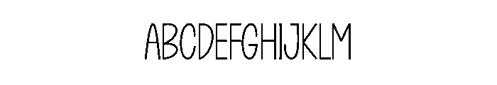 Cupcake Homemade Font UPPERCASE
