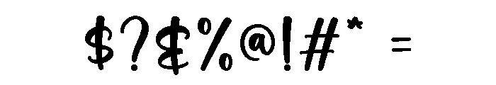 Cupcake1 Font OTHER CHARS