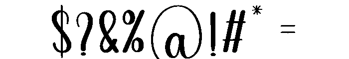 Cupid Font OTHER CHARS
