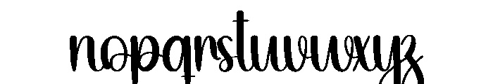 Cupid Font LOWERCASE