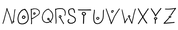 Curiousone Regular Font UPPERCASE
