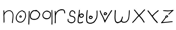 Curiousone Regular Font LOWERCASE