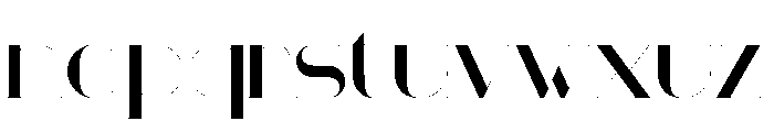 Curlovia Font LOWERCASE