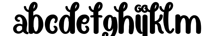 Curly Candy Demo Font LOWERCASE