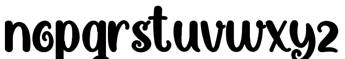 Curly Candy Demo Font LOWERCASE