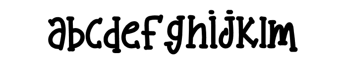 Curly Honey Font LOWERCASE