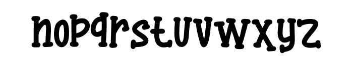Curly Honey Font LOWERCASE