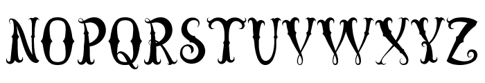 Curly Planet Demo Font UPPERCASE