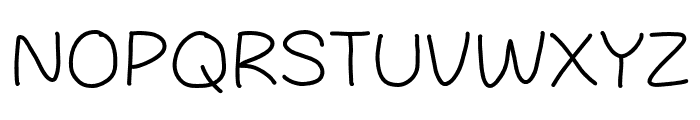 Curly Wave Font UPPERCASE