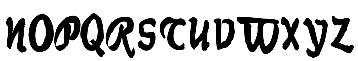 Current-Black Font UPPERCASE