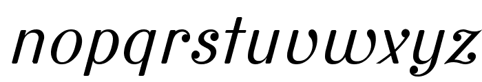 Cursive Sans Book Font LOWERCASE