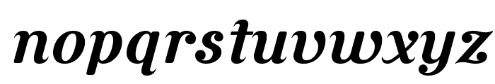 Cursive Serif Bold Font LOWERCASE