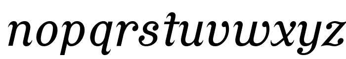 Cursive Serif Font LOWERCASE