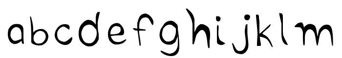 Cursivehandwriting Regular Font LOWERCASE