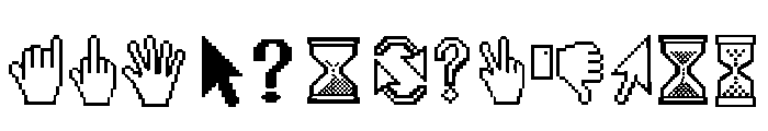 Cursors FONT