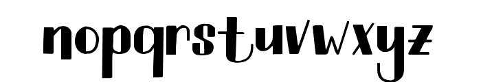 Curtina Font LOWERCASE