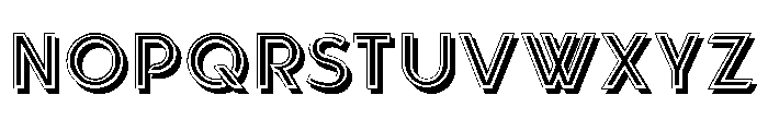 Curva Regular Font UPPERCASE