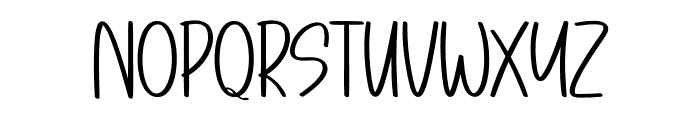 Customer Font UPPERCASE
