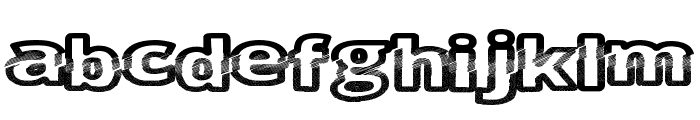 CutFive Font LOWERCASE