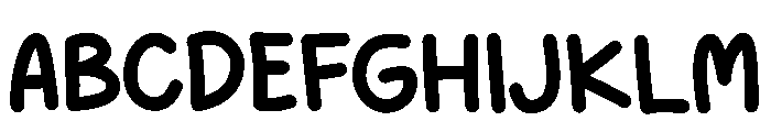 Cutakids Font UPPERCASE