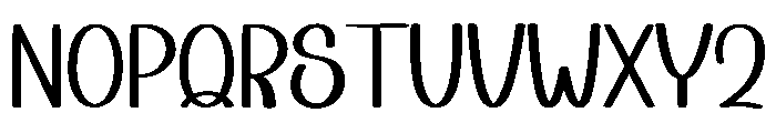 Cute Animal1 Font UPPERCASE