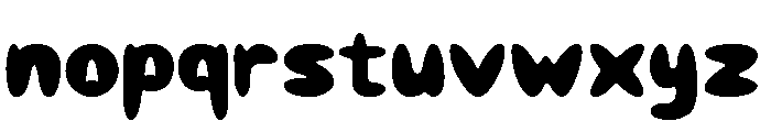 Cute Bunny Ears Font LOWERCASE