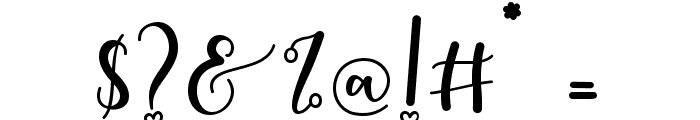 Cute Butterfly Font OTHER CHARS