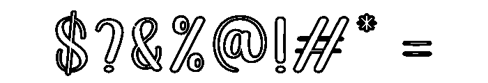 Cute Ghost Font OTHER CHARS