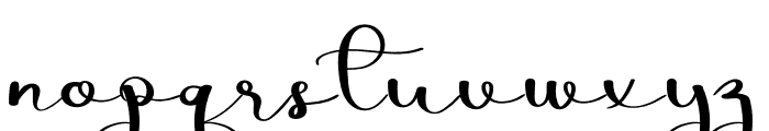 Cute Love Font LOWERCASE
