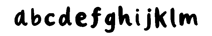 Cute Marker Regular FONT