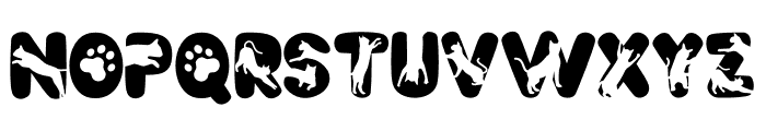 Cute Meow Font UPPERCASE