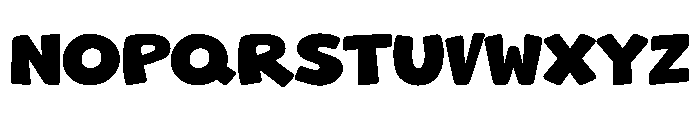 Cute Rainbow1 Font UPPERCASE