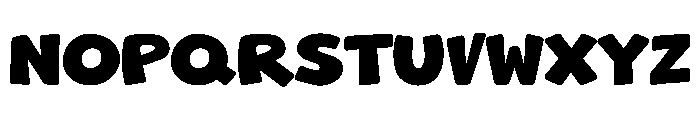 Cute Rainbow1 Font LOWERCASE