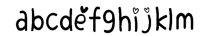 Cute Strawberry2 by UniqueShopaholic FONT