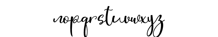 Cute Thing Script (Demo) Font LOWERCASE