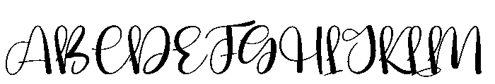 Cutebaby Font UPPERCASE