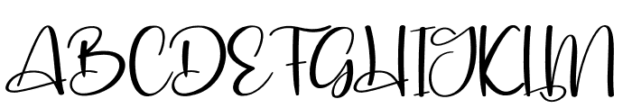 Cutegirl Font UPPERCASE
