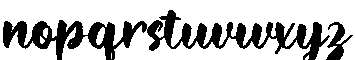 Cutie Maggie Demo Font LOWERCASE