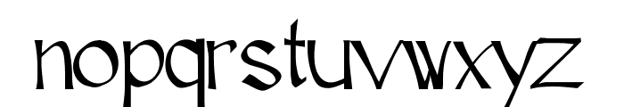Cutscript Font LOWERCASE
