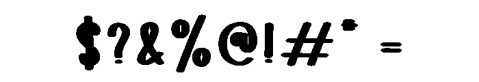 Cuttie Bunny Font OTHER CHARS