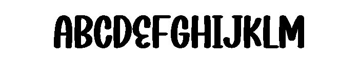 Cuttie Bunny Font UPPERCASE