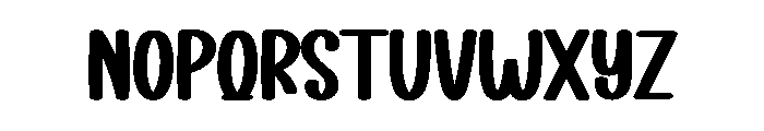 Cuttie Bunny Font UPPERCASE