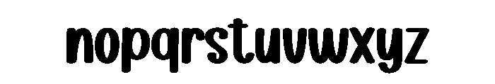 Cuttie Bunny Font LOWERCASE