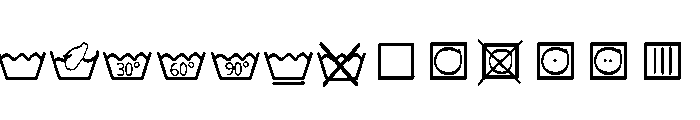 cuidados Font UPPERCASE