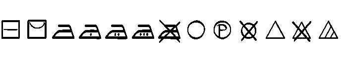 cuidados Font UPPERCASE