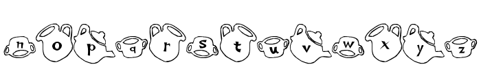 cup Font Font LOWERCASE
