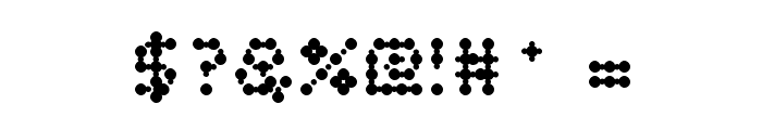 curly lava bubble Font OTHER CHARS