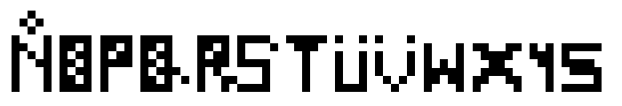 curveyswirveyx Regular Font UPPERCASE
