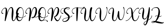 cute - Personal Use Font UPPERCASE
